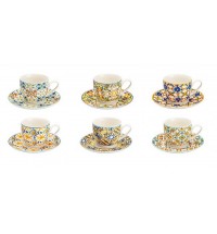 BRANDANI TAZZINA CAFFE MEDICEA SET 6 PZ NEW BONE CHINA