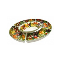 BRANDANI LE PRIMIZIE CENA FREDDA SET 5 PZ CERAMICA