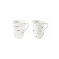 BRANDANI MUG NONNA ROSA SET 2 PZ PORCELLANA