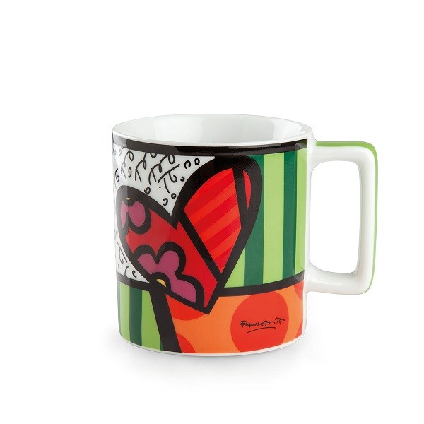 Set 2 Tazze Cappuccino con piattino Britto Mela - Egan