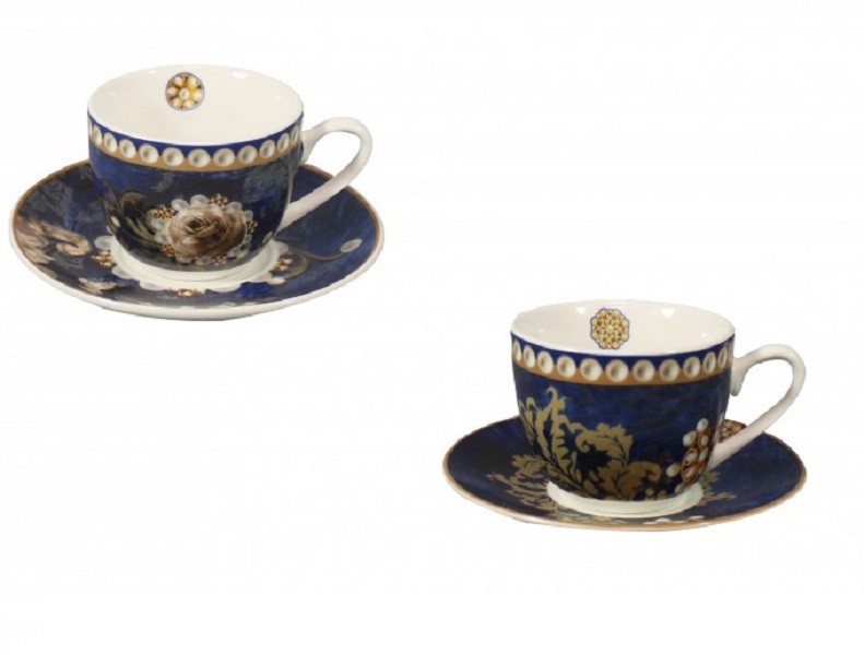 Servizio Tazzine caffè Preziosa set 2 pezzi royal