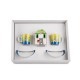 EGAN Set 2 Tazze Caffè – Zuccheriera Le Casette Blu