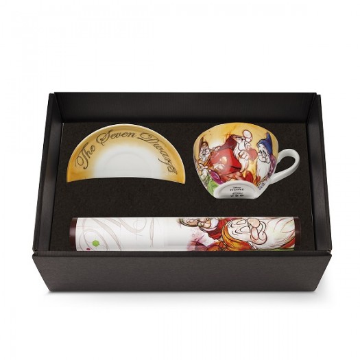 EGAN Set Tazza Colazione + Tovaglietta Americana 7 Nani