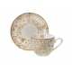 BRANDANI TAZZINA CAFFE EXCALIBUR SET 2 PZ NEW BONE CHINA