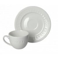 BRANDANI TAZZINA CAFFE SENZATEMPO SET 2 PZ NEW BONE CHINA