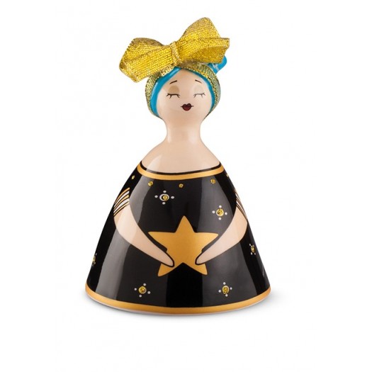 EGAN STATUINA LE PUPAZZE NERO 10X16