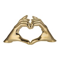 BONGELLI MANI CUORE  22X12  ORO SENZA BASE