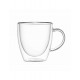 BRANDANI MUG DOUBLE WALL GLASS SET 2 PZ VETRO