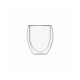 BRANDANI BICCHIERE DOUBLE WALL GLASS SET 2 PZ VETRO