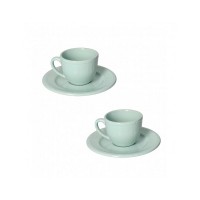 BRANDANI TAZZINA CAFFE SENZATEMPO TIFFANY SET 2 PZ STONEWARE