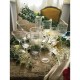 BRANDANI FLUTE SET 6PZ VOLANT VETRO CRYSTAL GLASS