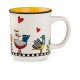 EGAN Mug Cocoricò Giallo ML 380