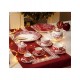 BRANDANI TAZZINA CAFFE' ROYAL RED SET 2 PZ NEW BONE CHINA