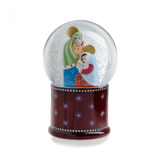 EGAN PALLA DI NEVE CARILLON PRESEPE