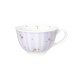 BRANDANI TAZZA COLAZIONE POLLINE LILLA PORCELLANA