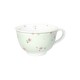 BRANDANI TAZZA COLAZIONE POLLINE VERDE PORCELLANA