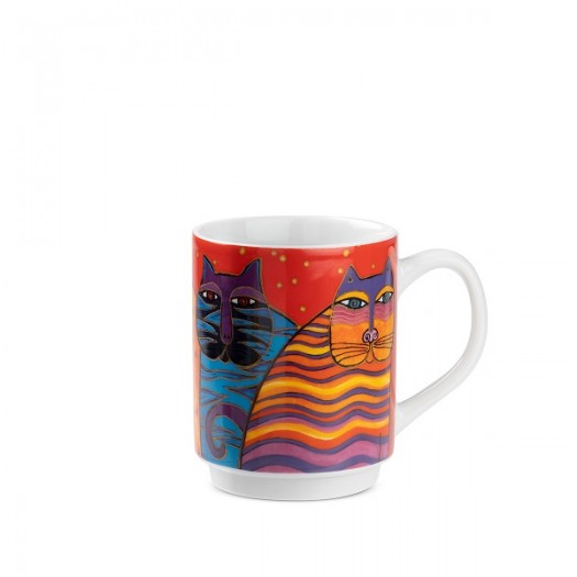 EGAN Mug Laurel Burch Rosso ML.350