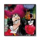 EGAN Quadro ”Captain James Hook” Disney 100X100