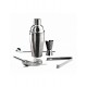 BRANDANI COCKTAIL SET CON ACCESSORI SET 5 PZ INOX