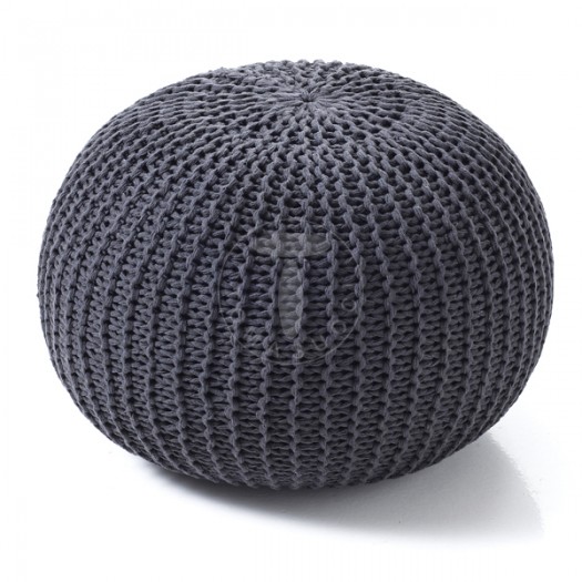 TOMASUCCI POUF "LIKE GRAY" DIA.50 CM