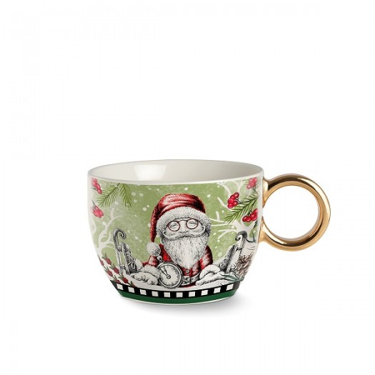 EGAN Tazza Colazione Natale Babbo Natale Ml 530