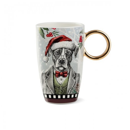 EGAN Mug Natale Cane Ml 440