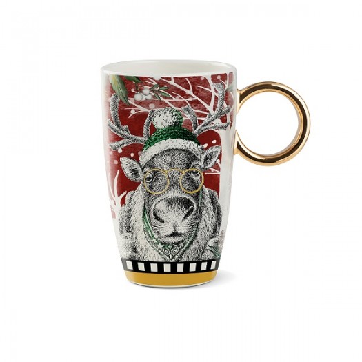 EGAN Mug Natale Renna Ml 440