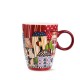 EGAN PAESE MIO MUG ROSSO