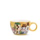 EGAN PAESE MIO TAZZA COLAZIONE GIALLO