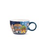 EGAN PAESE MIO TAZZA COLAZIONE BLU