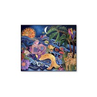 egan Quadro Laurel Burch ”La Sirena” 60X50