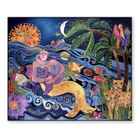 egan Quadro Laurel Burch ”La Sirena” 120X100