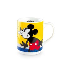 EGAN Mug Impilabili Mickey I am Giallo ML.350