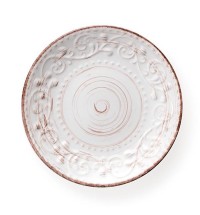 BRANDANI SET 6 PEZZI PIATTINO SERENDIPITY BIANCO STONEWARE