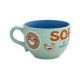 BRANDANI JUMBO TAZZA SORRISO IN PORCELLANA