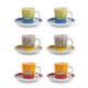 EGAN LE CASETTE SET 6 TAZZINE CAFFE